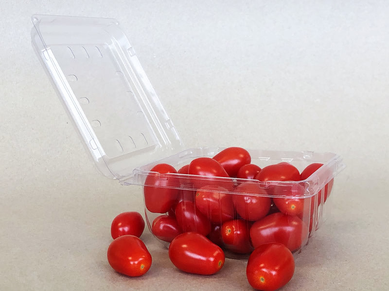PLA Dry Pint Fruit Clamshell 5" x 4.38" x 2.5" 600cs