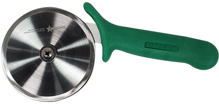 Pizza Cutter 4" - Green Plastic