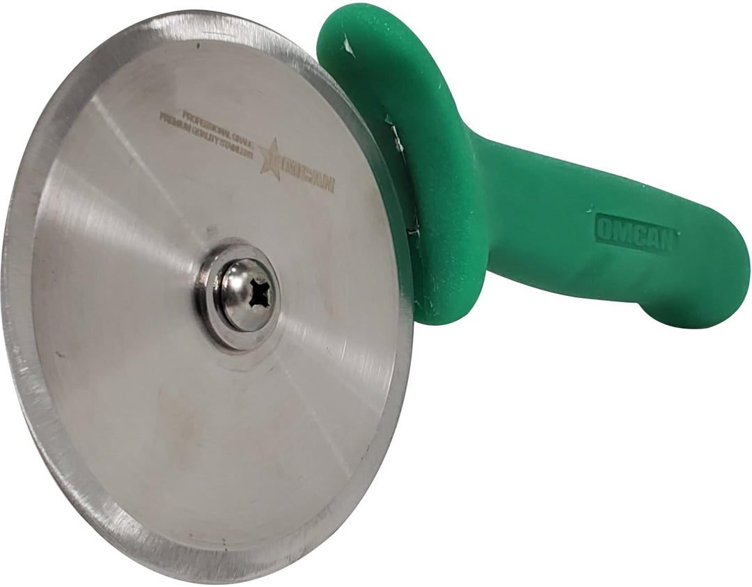 Pizza Cutter 4" - Green Plastic