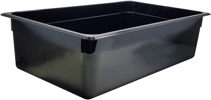 Poly Pan Black - 1/1 x 6" Deep