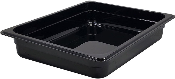 Poly Pan Black - 1/2 x 2.5" Deep