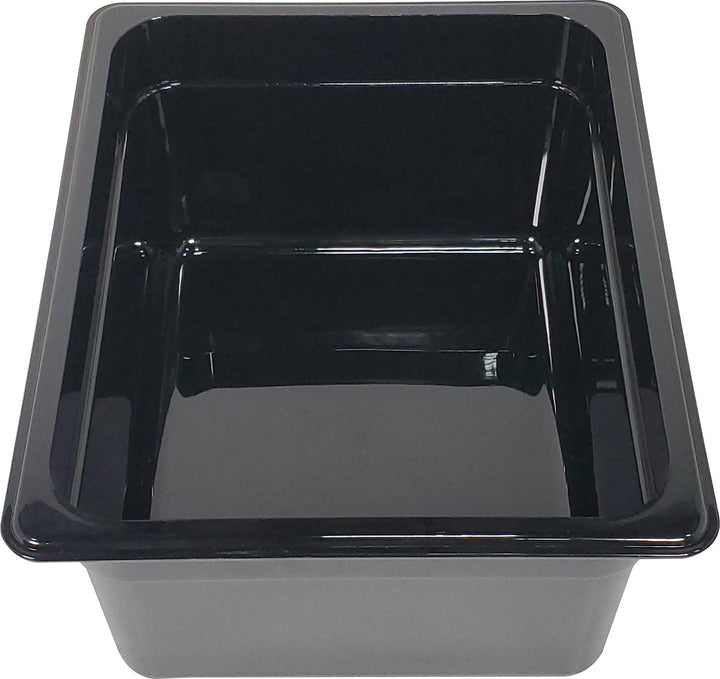 Poly Pan Black - 1/2 x 6" Deep