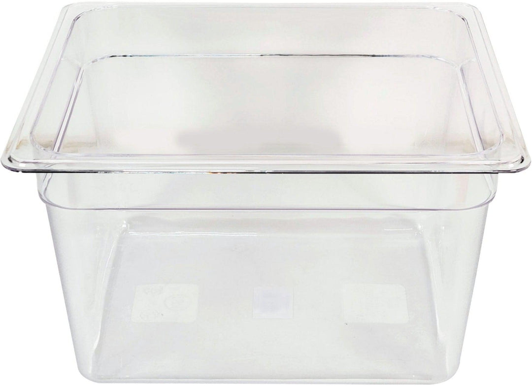 Poly Pan Clear - 1/2 x 8" Deep