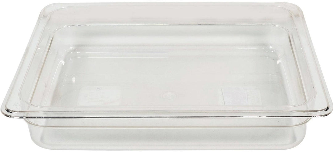 Poly Pan Clear - 1/2 x 2.5" Deep