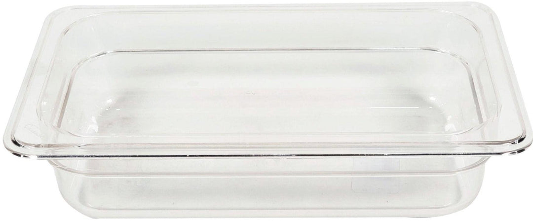 Poly Pan Clear - 1/4 x 2.5" Deep