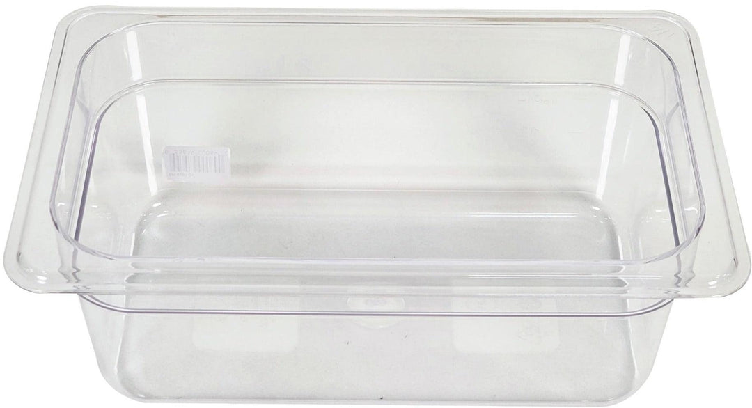 Poly Pan Clear - 1/4 x 4" Deep