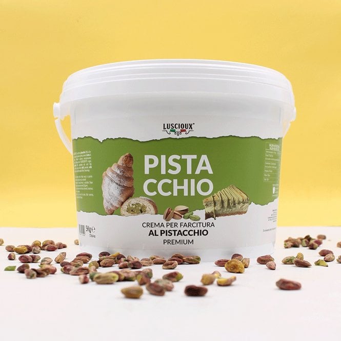 Premium 20% Real Pistachio Cream - Luscioux - Authentic Italian Pistachio Cream for Gourmet Pastries and Desserts – Canadian Distribution