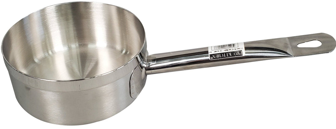 Pro-Kitchen - 18x7cm (1.6L) Sauce Pan & Lid SS - Long Handle