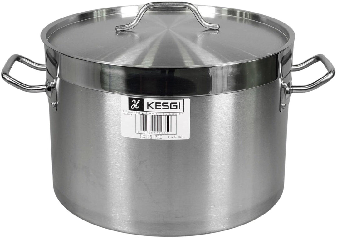 Pro-Kitchen - 32x22cm (17L) Sauce Pot & Lid - SS