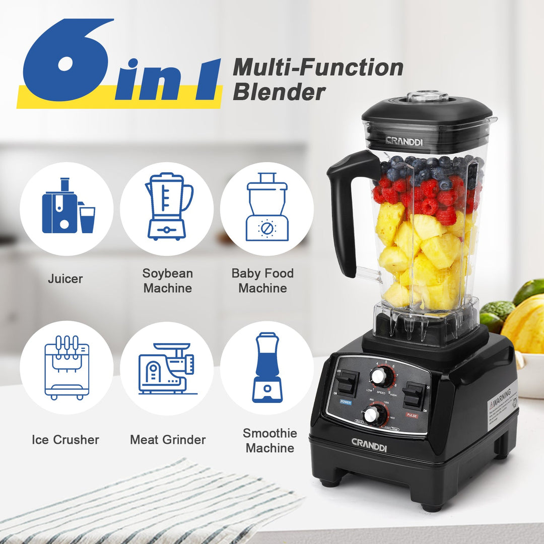 CRANDDI  Classic Timer Blender YL-011 Black