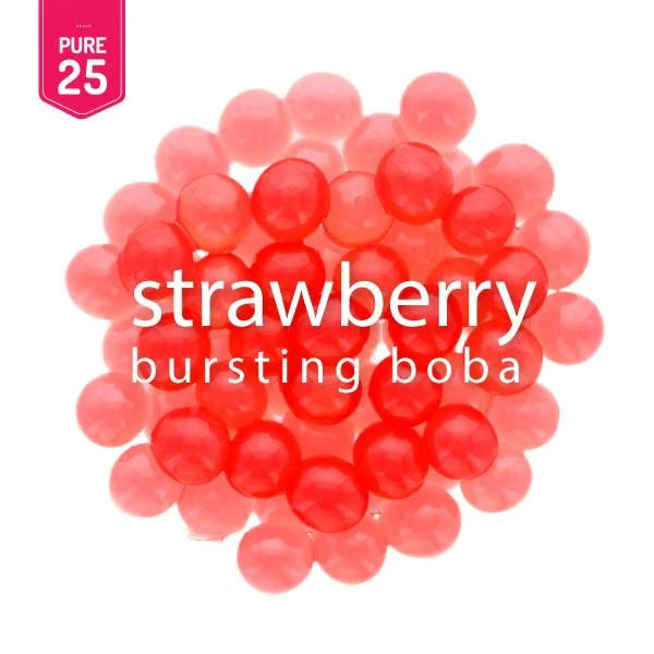 Pure25 Bursting Boba Strawberry