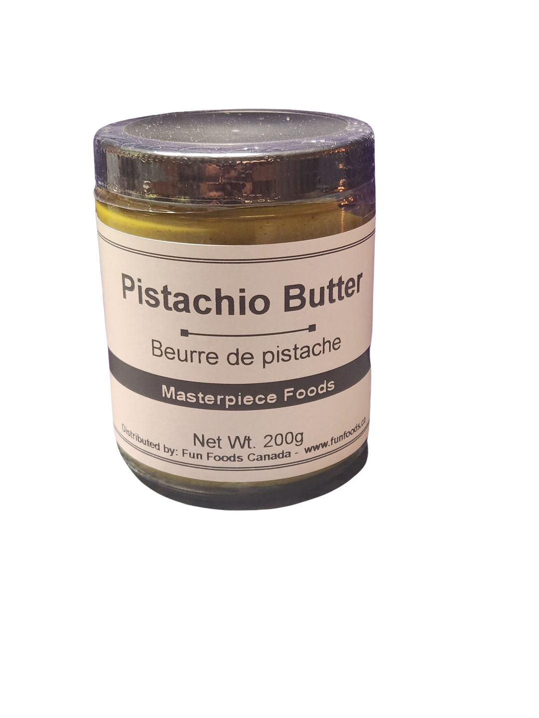 Masterpiece Foods Canada - Premium All Natural Pistachio Butter