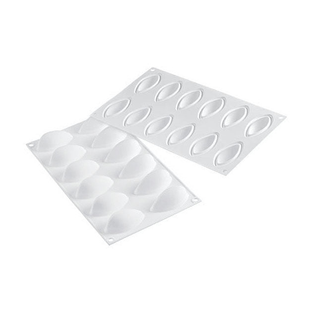 SILIKOMART Quenelle 24 (moule en silicone) - Distribution canadienne - Livraison gratuite au Canada pour les commandes de plus de 199 CAD