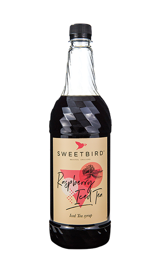 Sweetbird Syrup - Raspberry Iced Tea - 6 x 1 L Case
