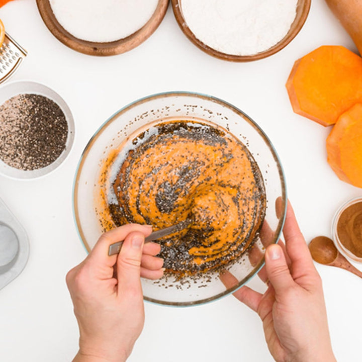 Black Natural Chia Seeds - Gluten-Free - Vegan - 6 x 1KG - Canadian Distribution - Ships Free Within Canada on Orders Above CAD $199