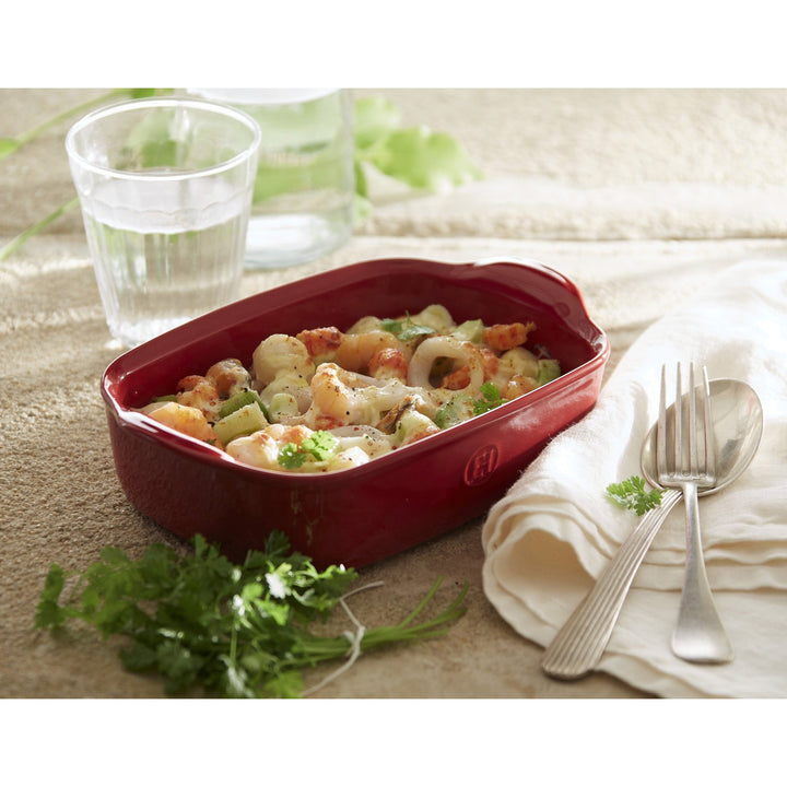 EMILE HENRY Ultime Rectangular Baking Dish, Medium