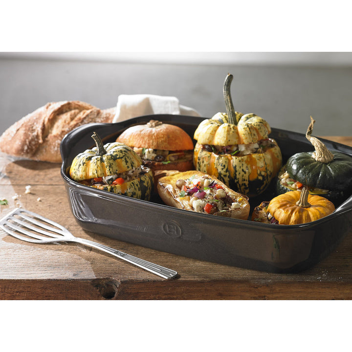 EMILE HENRY Ultime Rectangular Baking Dish, Medium
