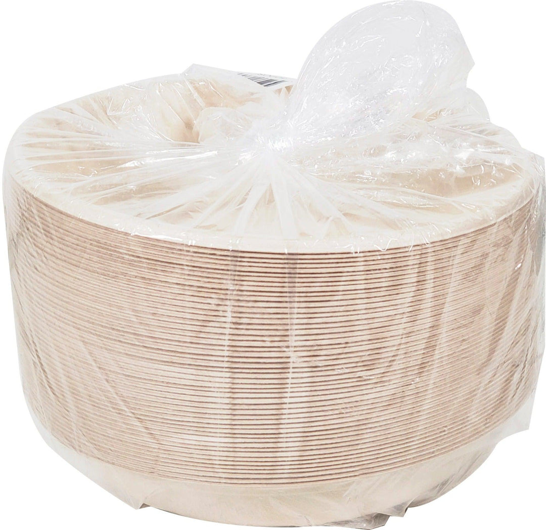 Eco-Craze - 32oz Round Natural Pulp Bowl - CR32