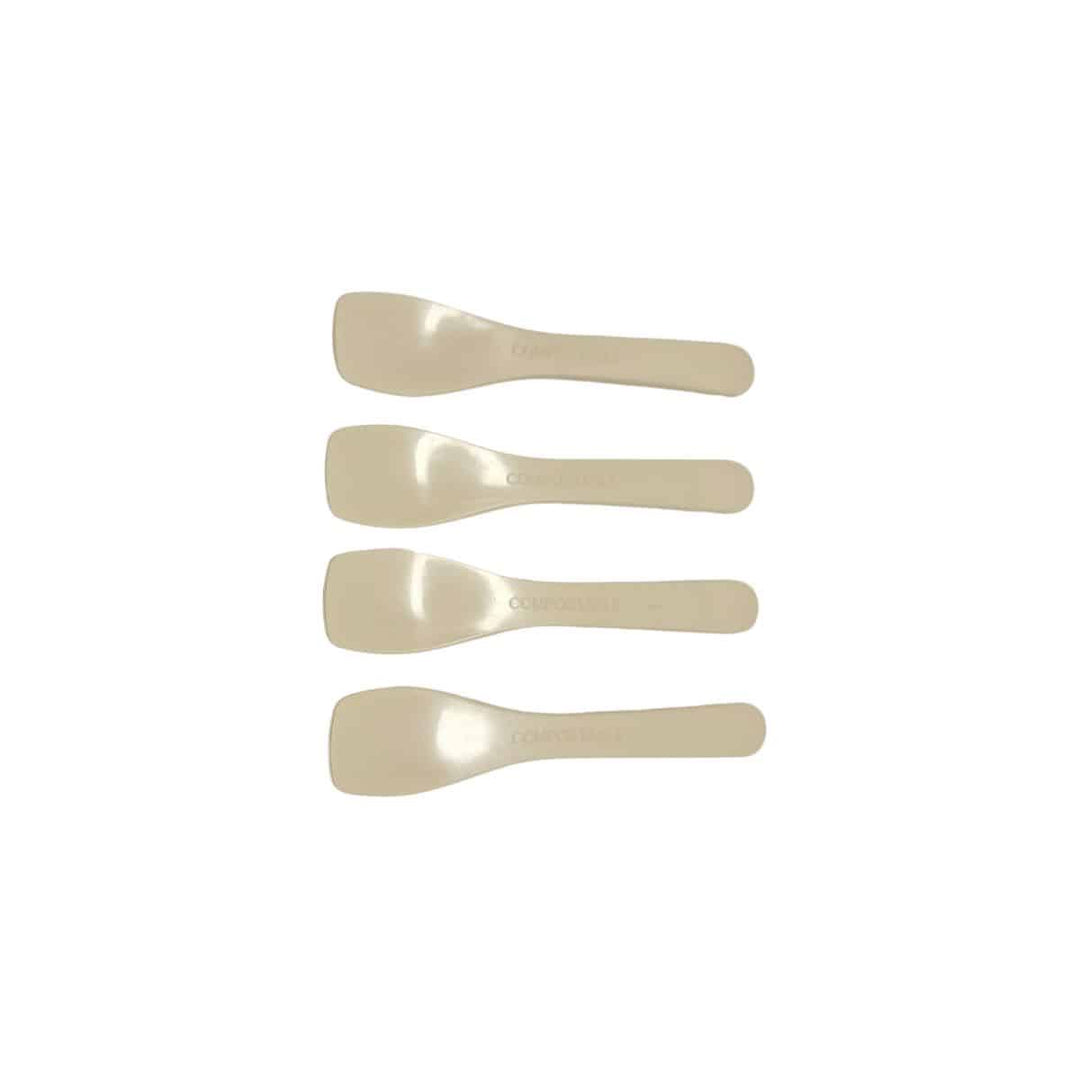 Polo Plast – Serveware – Compostable Rio Spoons (beige)