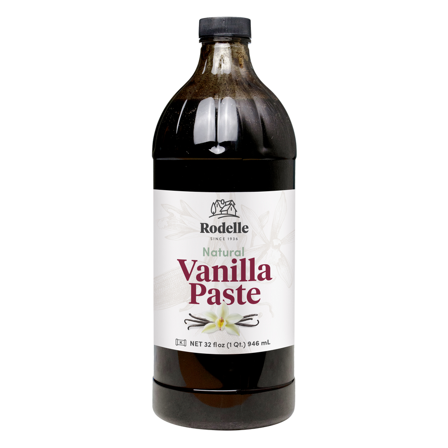 Natural Vanilla Paste - 946ml - 32 fl oz - Rodelle - Vanilla Extracts - Baking Mixes and Ingredients - Canadian Distribution
