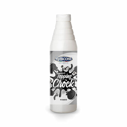Cookies and Cream / Oreo topping with pieces - 1 KG Squeeze Bottle - Rubicone Canada