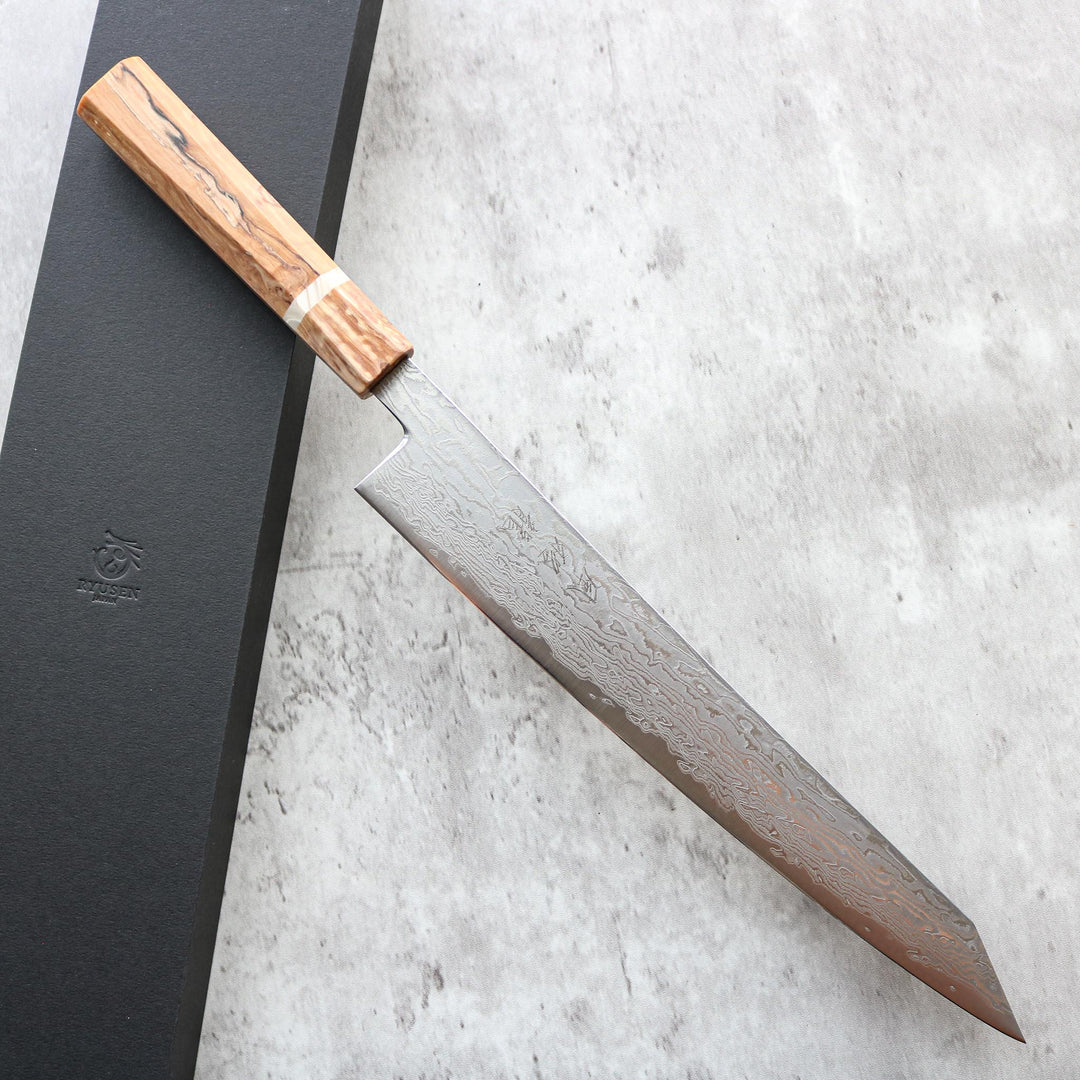 Couteau à aiguiser Ryusen Hamono Fukaku-ryu Sujihiki 270 mm