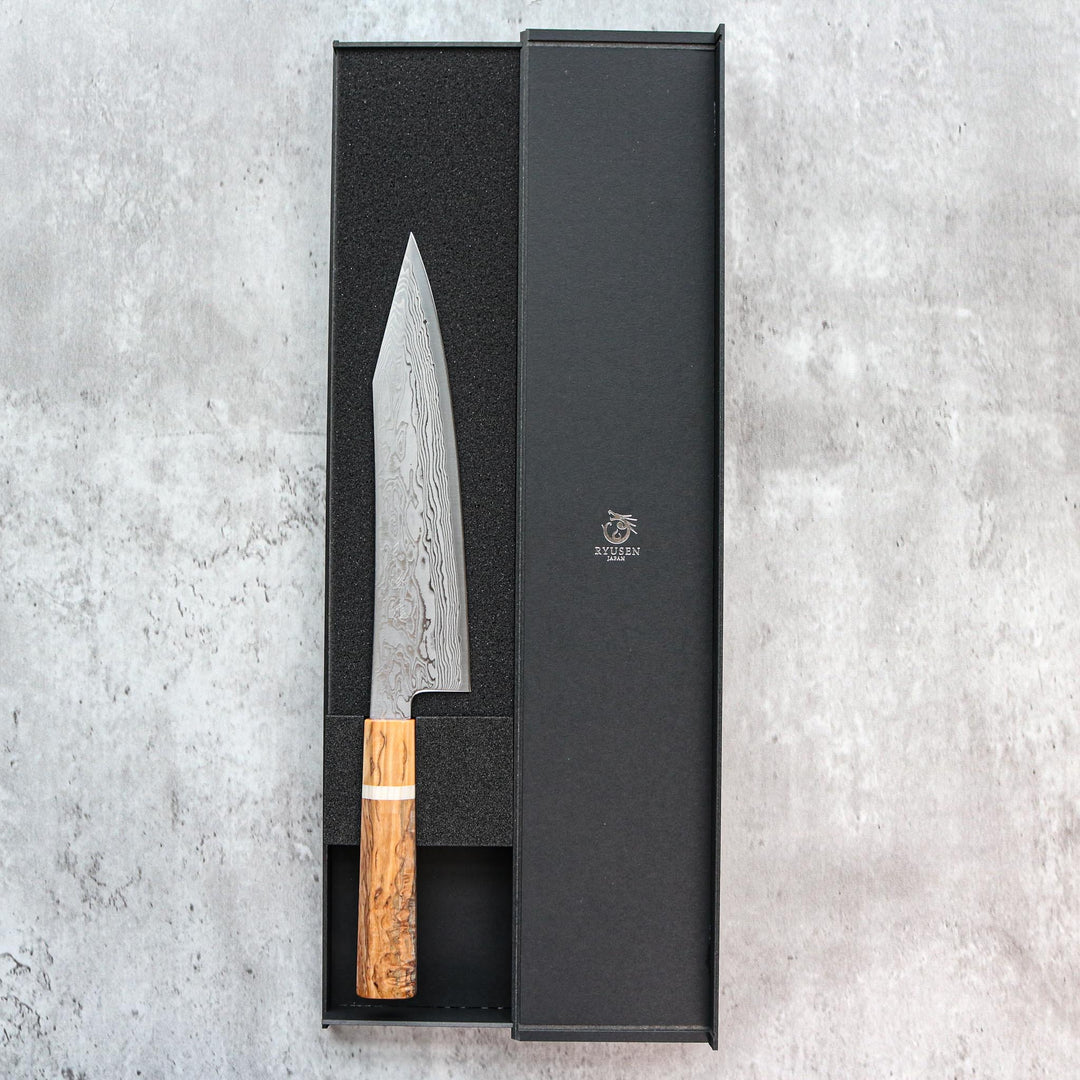 Couteau Gyuto Ryusen Hamono Fukaku-ryu 210 mm