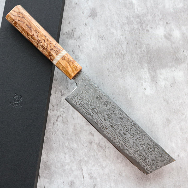 Couteau Nakiri Ryusen Hamono Fukaku-ryu 155 mm
