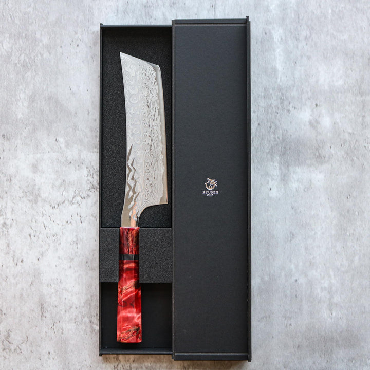 Couteau Nakiri Gurenhiryu 155 mm de Ryusen Hamono
