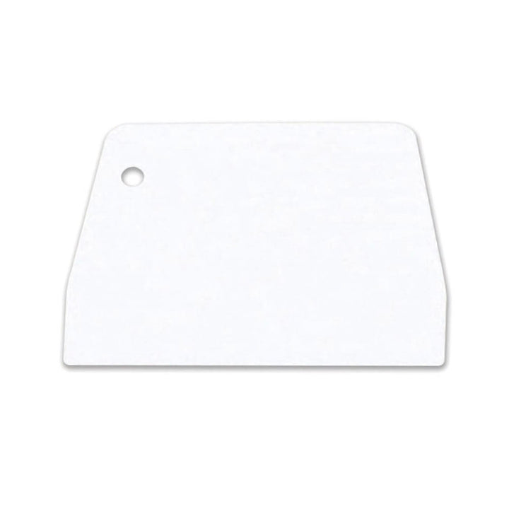 SANNENG Antibacterial PP Dough Scraper (Hard/Rigid), 133 × 95 mm - Canadian Distribution - Ships Free Within Canada on Orders Above CAD $199