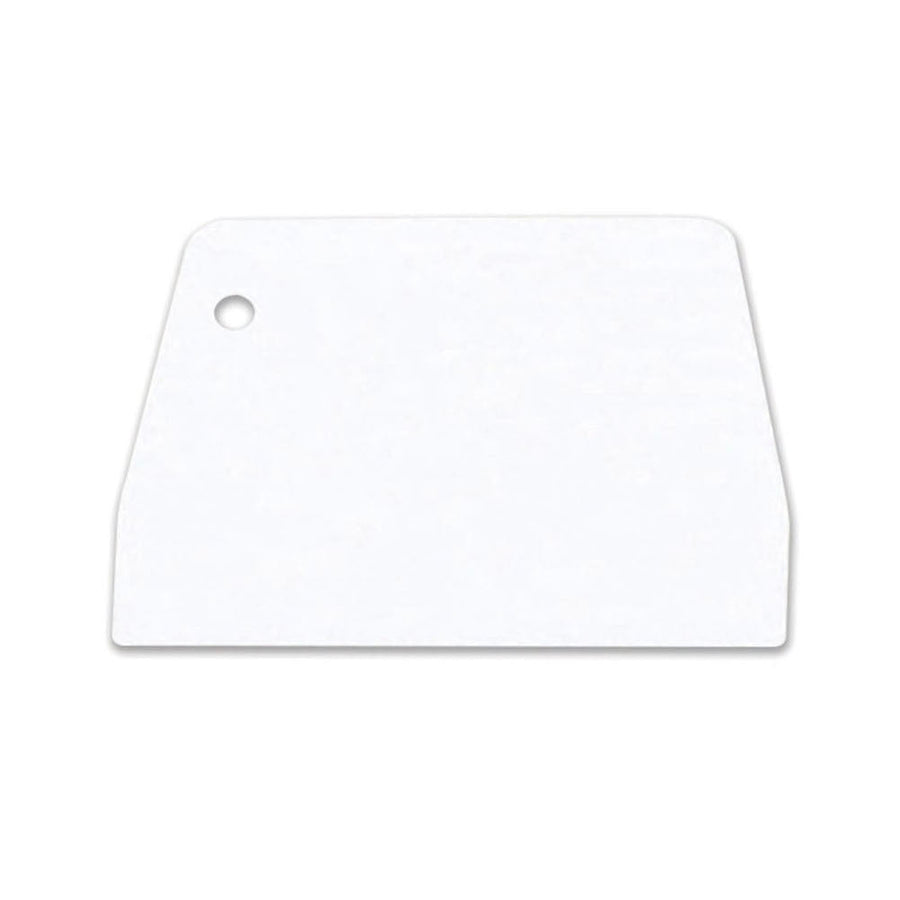 SANNENG Antibacterial PP Dough Scraper (Hard/Rigid), 133 × 95 mm - Canadian Distribution - Ships Free Within Canada on Orders Above CAD $199