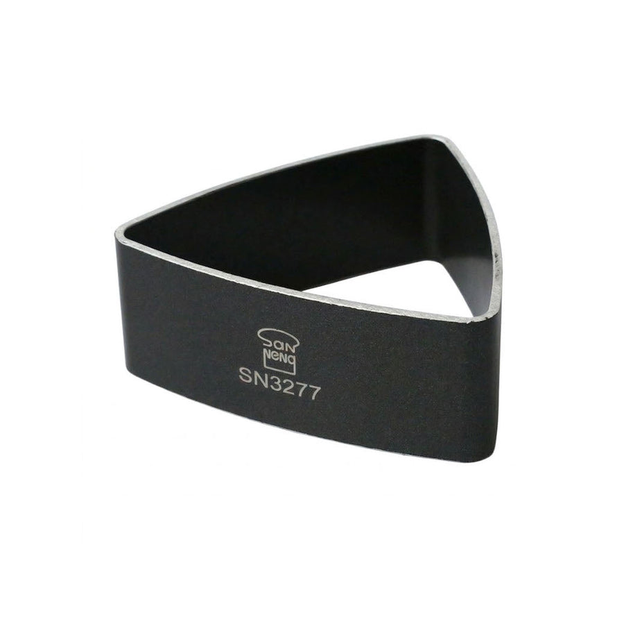 SANNENG Non-Stick Triangular Ring Mould, 100 × 93 × 40 mm - Canadian Distribution - Ships Free Within Canada on Orders Above CAD $199
