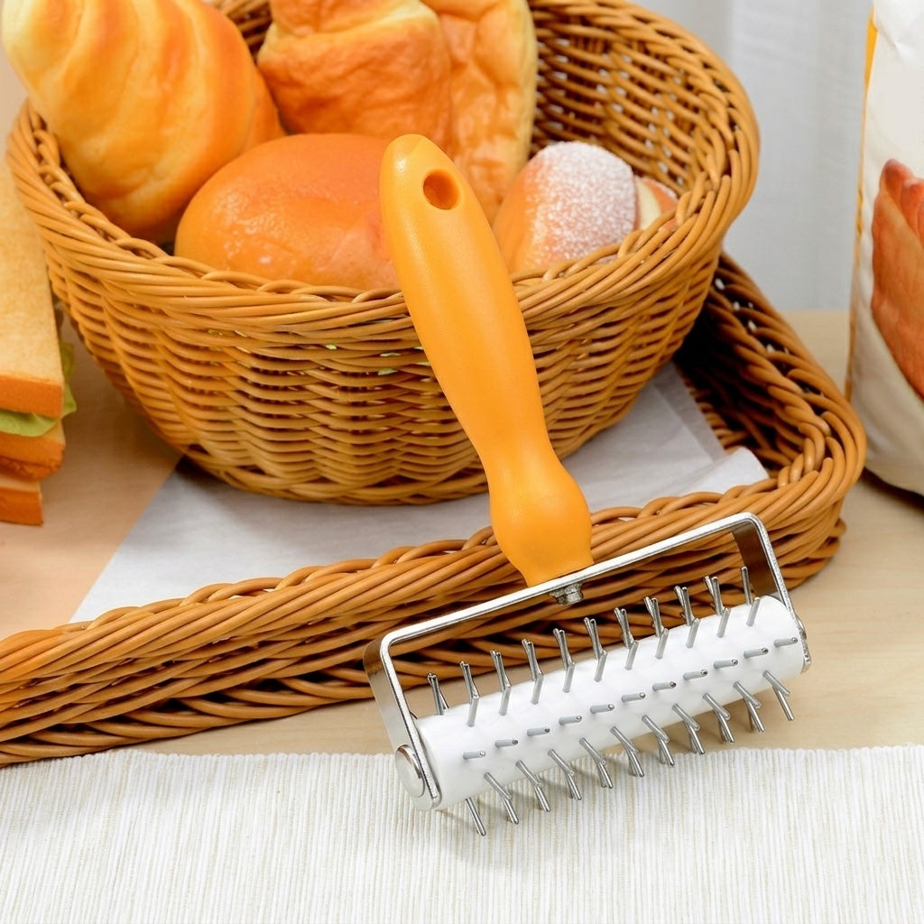 SANNENG Premium Stainless Steel Roller Dough Docker - Canadian Distribution - Ships Free Within Canada on Orders Above CAD $199