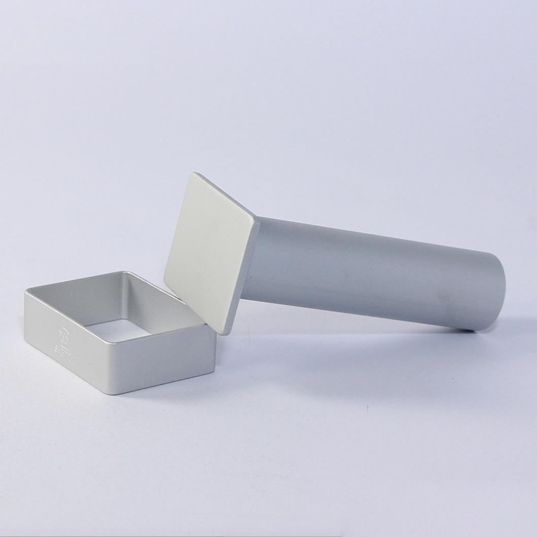 SANNENG Emporte-pièce rectangulaire pour gâteau à l'ananas, Aluminium anodisé, 1,9 × 1,4 po - Distribution canadienne - Livraison gratuite au Canada pour les commandes de plus de 199 CAD