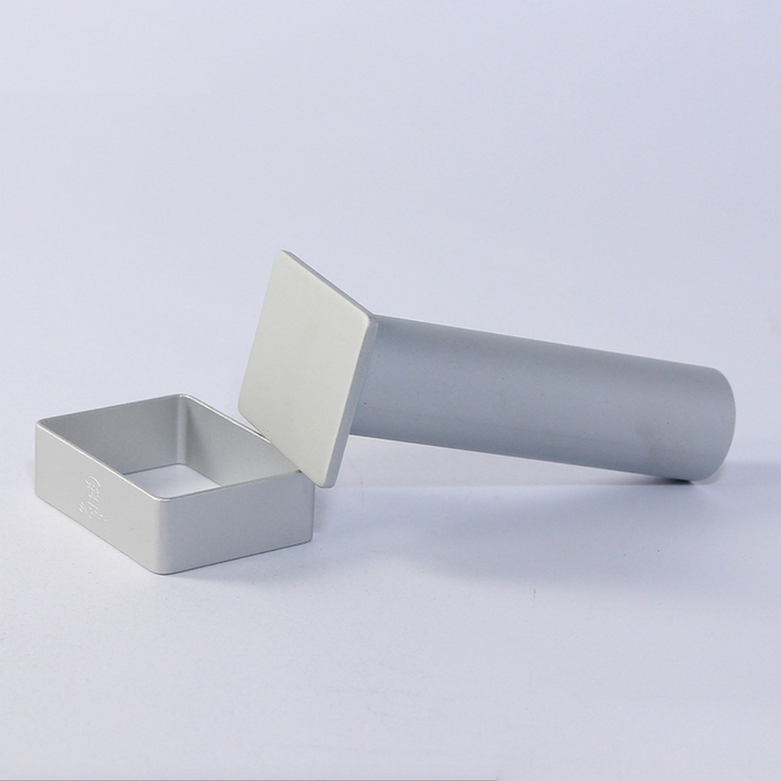 SANNENG Emporte-pièce rectangulaire pour gâteau à l'ananas, Aluminium anodisé, 1,9 × 1,4 po - Distribution canadienne - Livraison gratuite au Canada pour les commandes de plus de 199 CAD