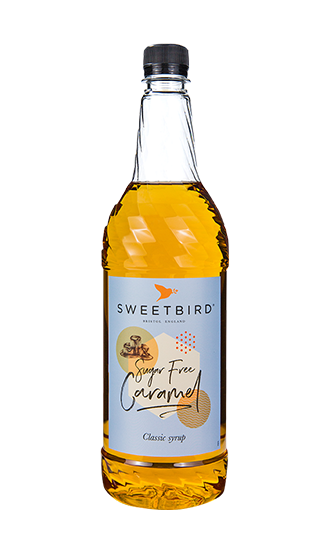 Sweetbird Syrup - Sugar Free Caramel - 6 x 1 L Case