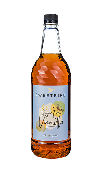 Sweetbird Syrup - Sugar Free Vanilla - 6 x 1 L Case