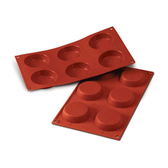SILIKOMART SF046 Flan Silicone Mould Ø70 mm - Canadian Distribution - Ships Free Within Canada on Orders Above CAD $199