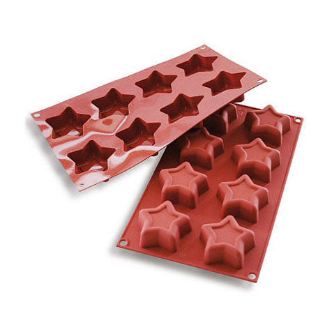 SILIKOMART SF107 Star Silicone Mould Ø70 mm - Canadian Distribution - Ships Free Within Canada on Orders Above CAD $199