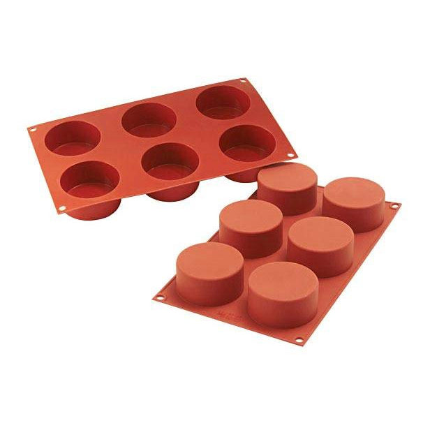 SILIKOMART SF127 Cylinder Silicone Mould Ø70 mm - Canadian Distribution - Ships Free Within Canada on Orders Above CAD $199