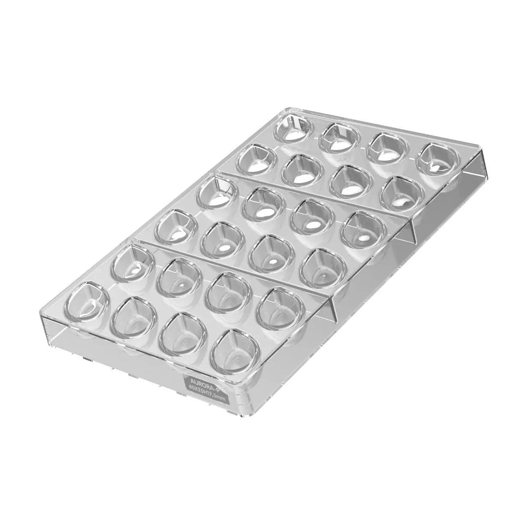 SILIKOMART Aurora P Tritan Chocolate Mould, Praline - Canadian Distribution - Ships Free Within Canada on Orders Above CAD $199