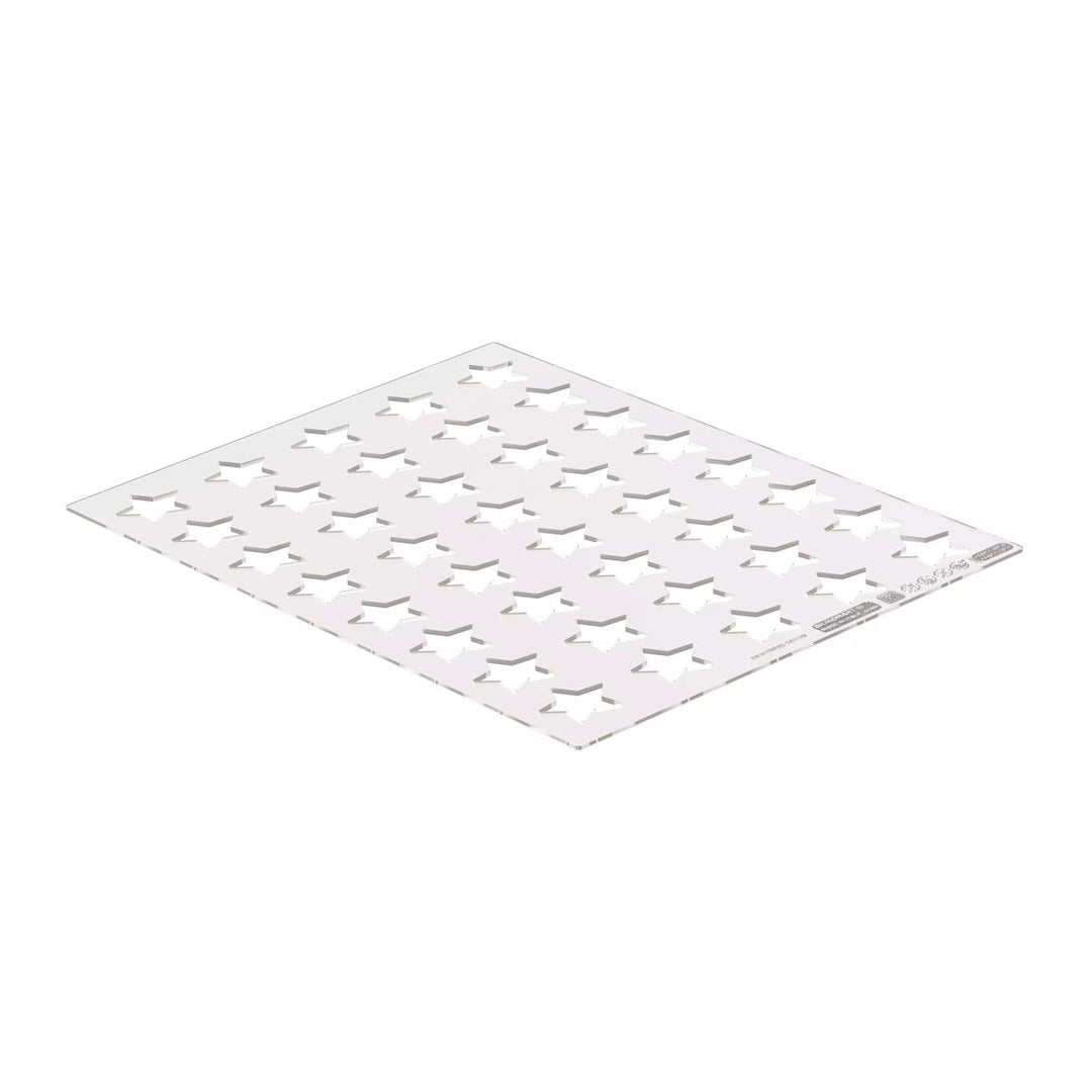 SILIKOMART Chablon Star Decor Mould - Canadian Distribution - Ships Free Within Canada on Orders Above CAD $199