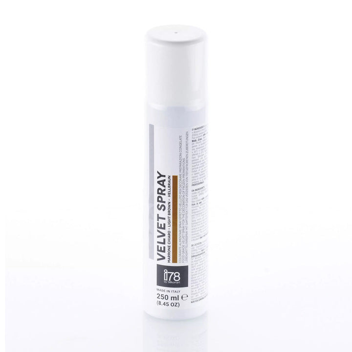SILIKOMART Cocoa Butter Velvet Spray Light Brown, 250 ml - Canadian Distribution - Ships Free Within Canada on Orders Above CAD $199