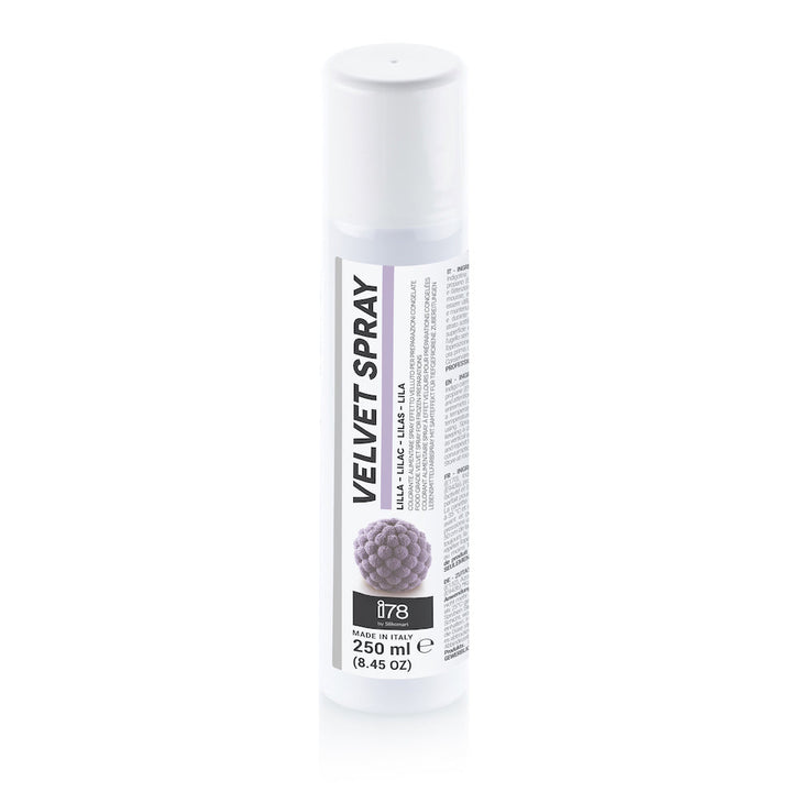 SILIKOMART Cocoa Butter Velvet Spray Lilac, 250 ml - Canadian Distribution - Ships Free Within Canada on Orders Above CAD $199