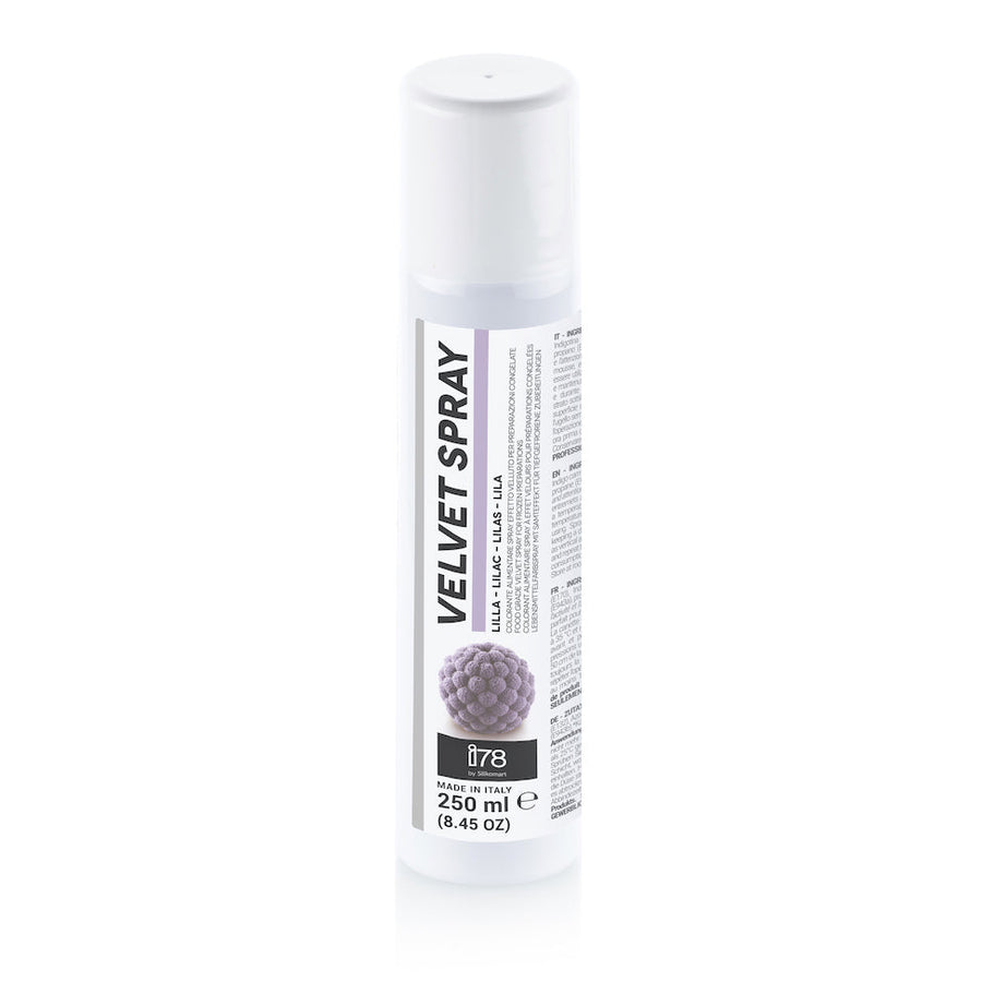SILIKOMART Cocoa Butter Velvet Spray Lilac, 250 ml - Canadian Distribution - Ships Free Within Canada on Orders Above CAD $199