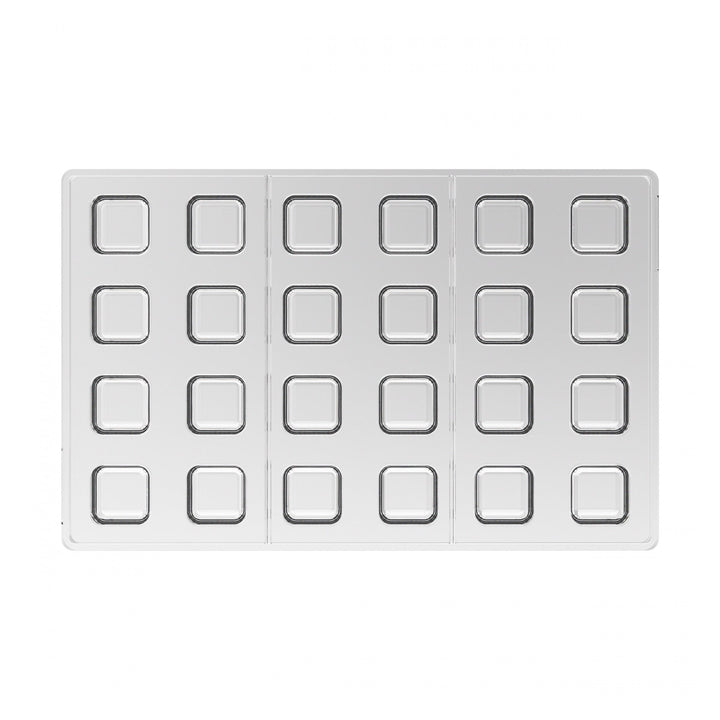 SILIKOMART Cubo 01 Tritan Chocolate Mould Kit, Bonbon