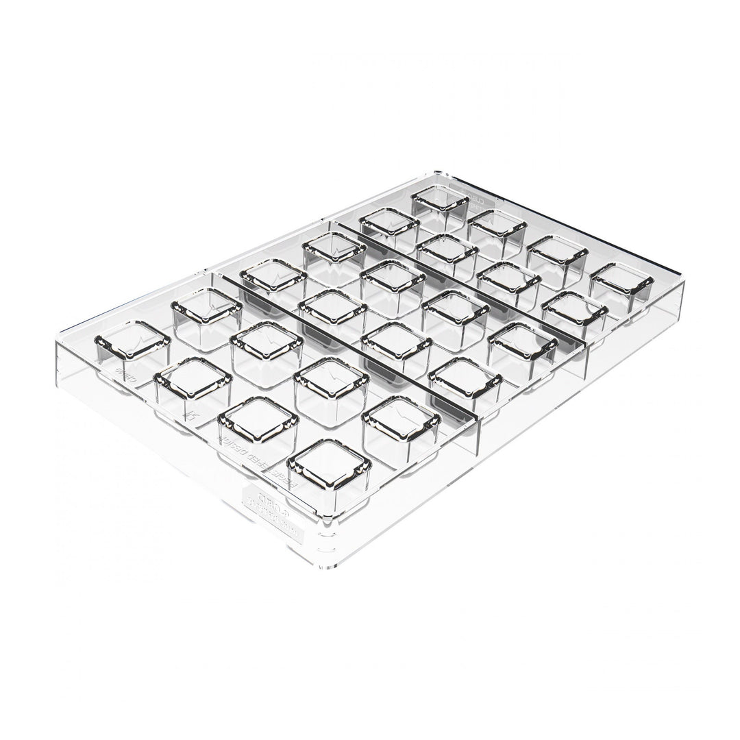 SILIKOMART Cubo 01 Tritan Chocolate Mould Kit, Bonbon