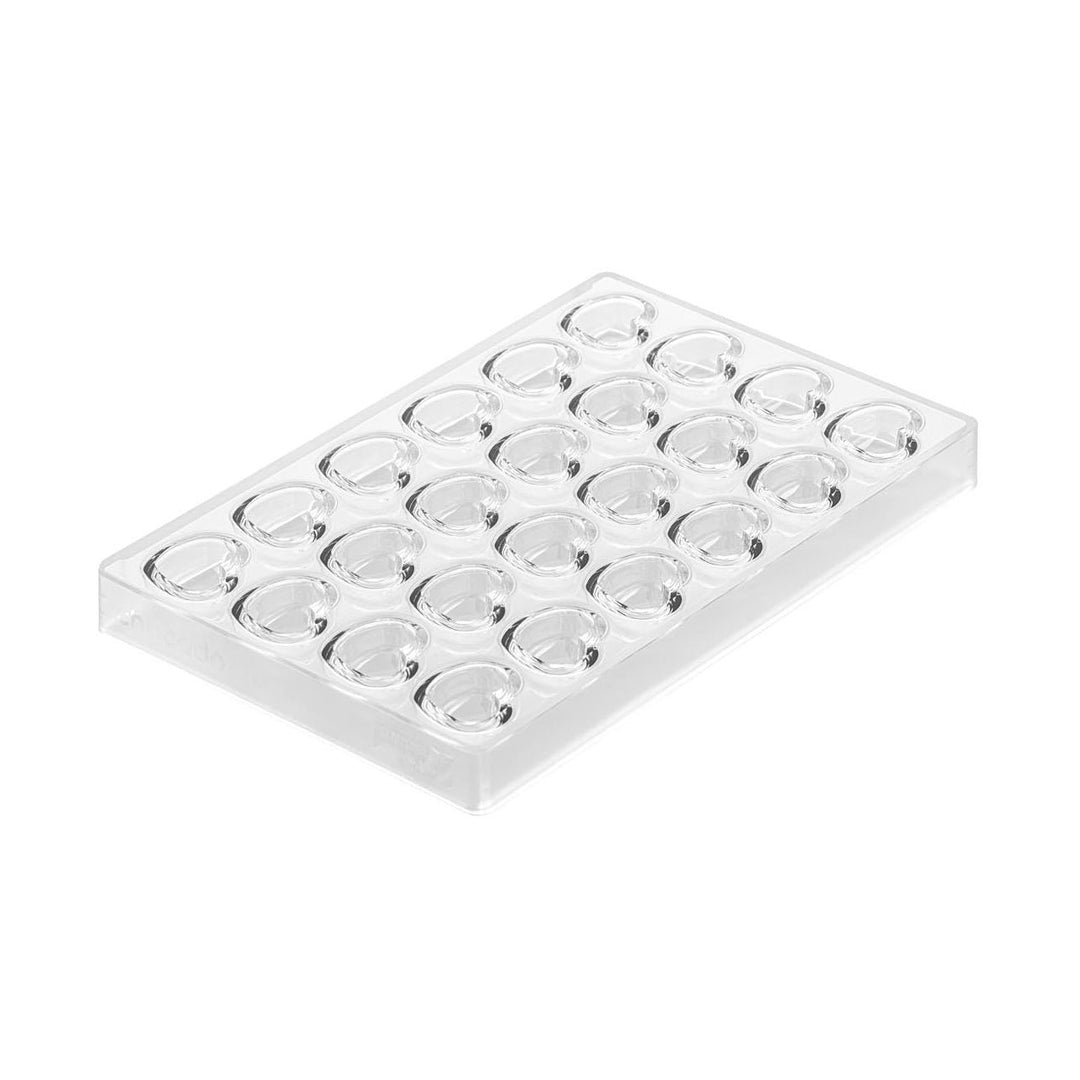 SILIKOMART Cuore 01 Tritan Chocolate Mould Kit, Bonbon