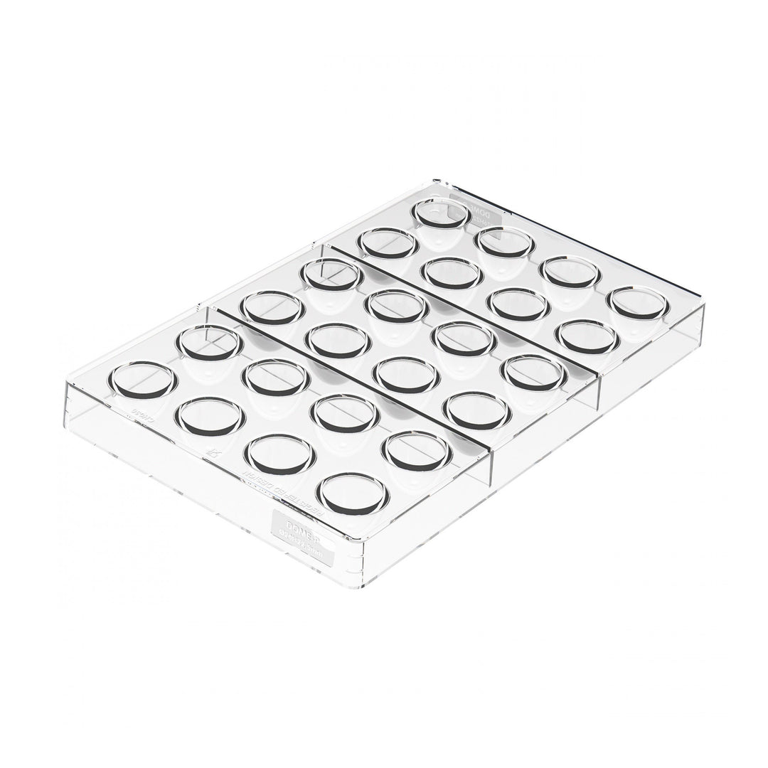 SILIKOMART Dome 01 Tritan Chocolate Mould Kit, Bonbon