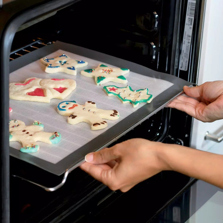 SILIKOMART Tapis de pâtisserie en silicone et fibre de verre 400 x 300 mm - Distribution canadienne - Livraison gratuite au Canada pour les commandes de plus de 199 CAD